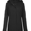 Vetements Kariban | Parka Femme Doublure Matelassee A Personnaliser Black