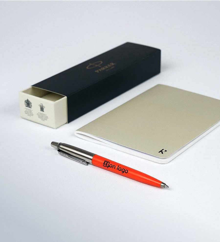 Accessories Mister Tee | Stylo A Bille Parker Jotter Recycle A Personnaliser Blanc