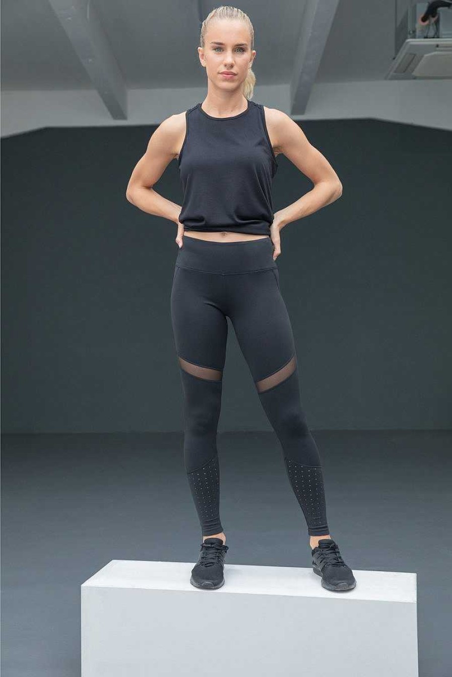 Sport Tombo | Legging Personnalisable - Empiecements Transparents