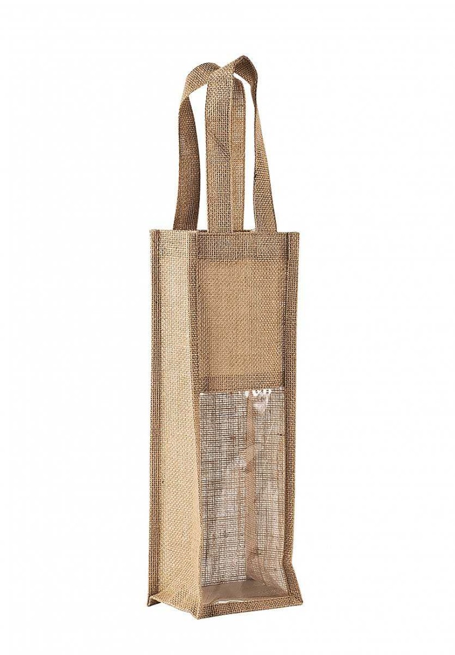 Accessories Kimood | Sac Porte Bouteille En Jute