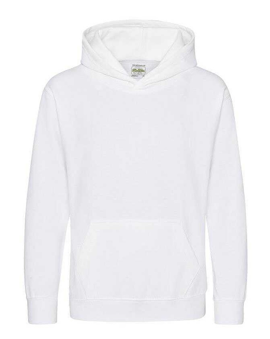 Vetements AWDis | Sweat A Capuche Enfant Personnalise - Pas Cher Arctic White