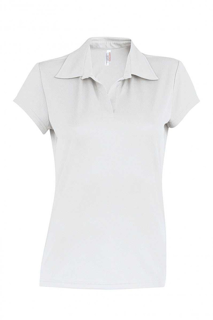 Vetements ProAct | Polo Sport Pour Femme A Personnaliser White