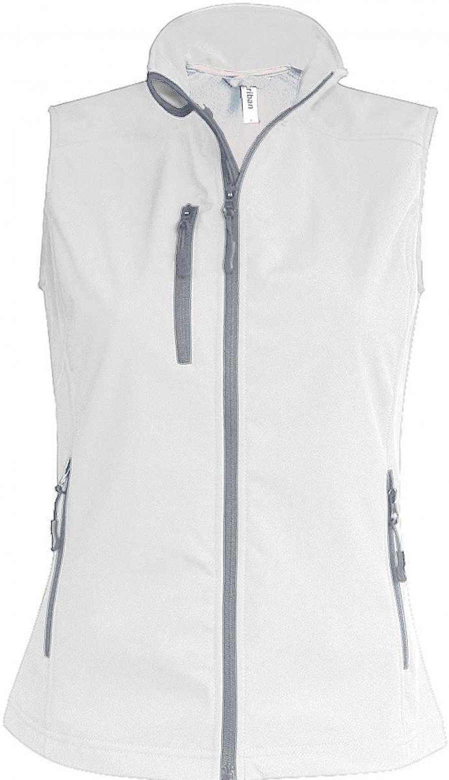 Vetements Kariban | Bodywarmer Softshell Femme 3 Couches White