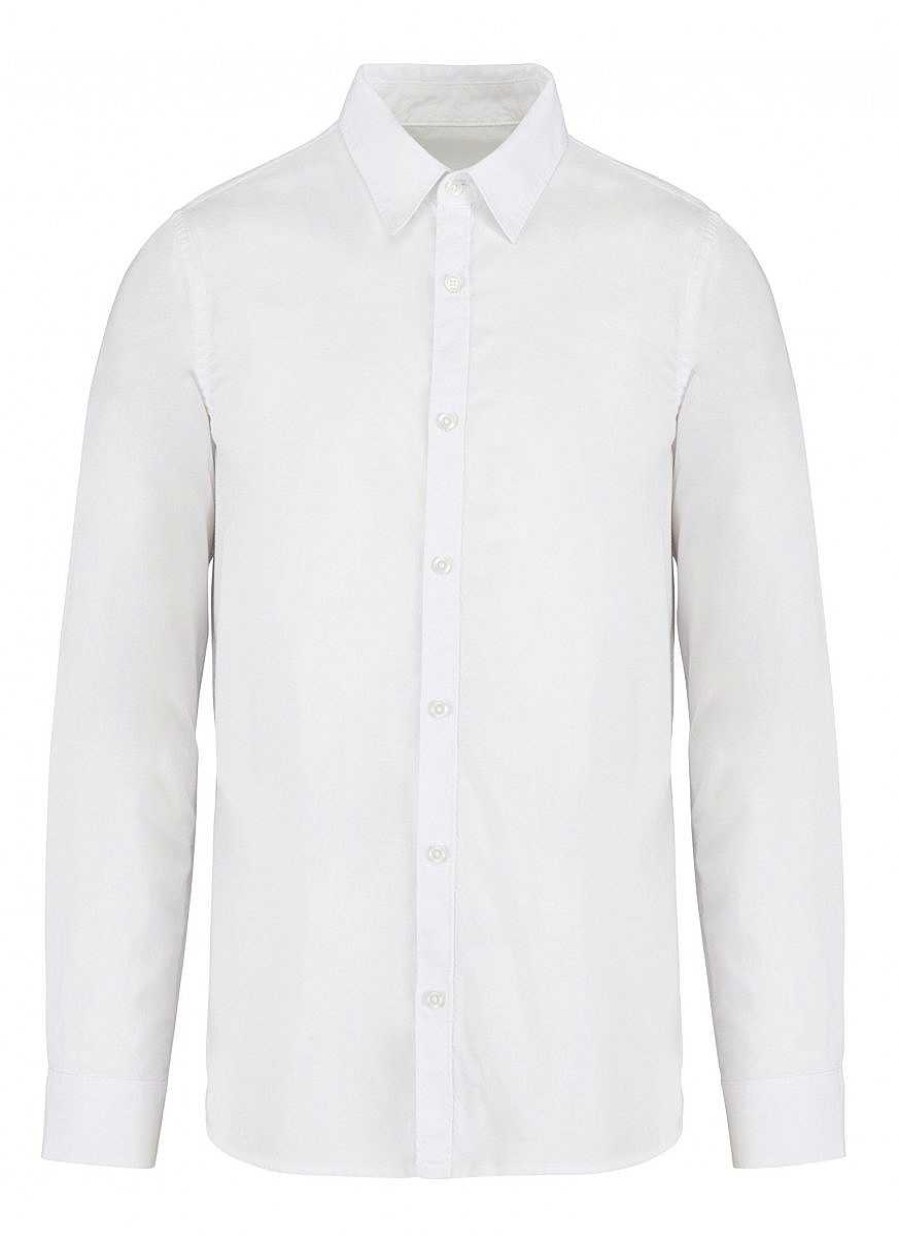 Bio Native Spirit | Chemise En Coton Bio Personnalisable - Effet Delave White