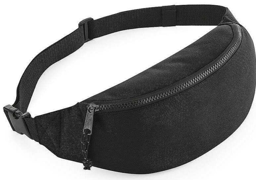 Accessories Bag Base | Banane Personnalisee En Polyester Recycle Black