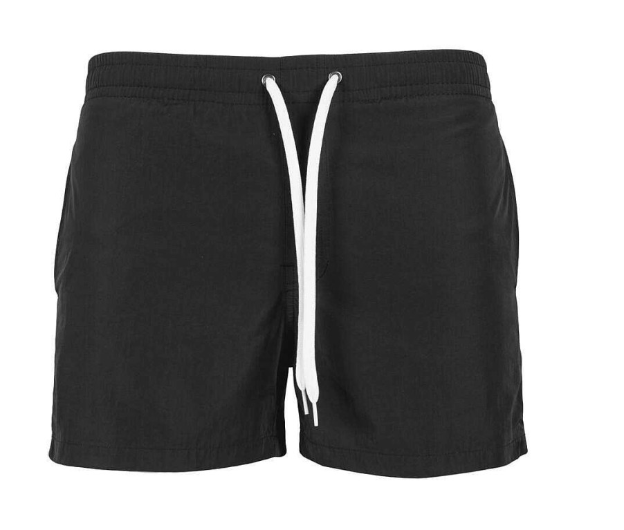 Sport Build Your Brand | Short De Plage Personnalise Black