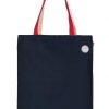 Accessories Kimood | Tote Bag Tricolore Epais Fabrique En France Red