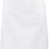 Accessories Premier | Mid Length Apron Tablier Mi-Long White