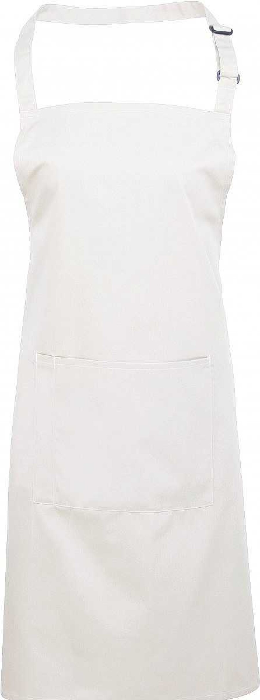 Accessories Premier | Colour Apron With Pocket Tablier "Couleurs" Avec Poche White