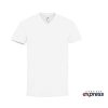 Vetements Mister Tee | T-Shirt Col V Livraison Express White