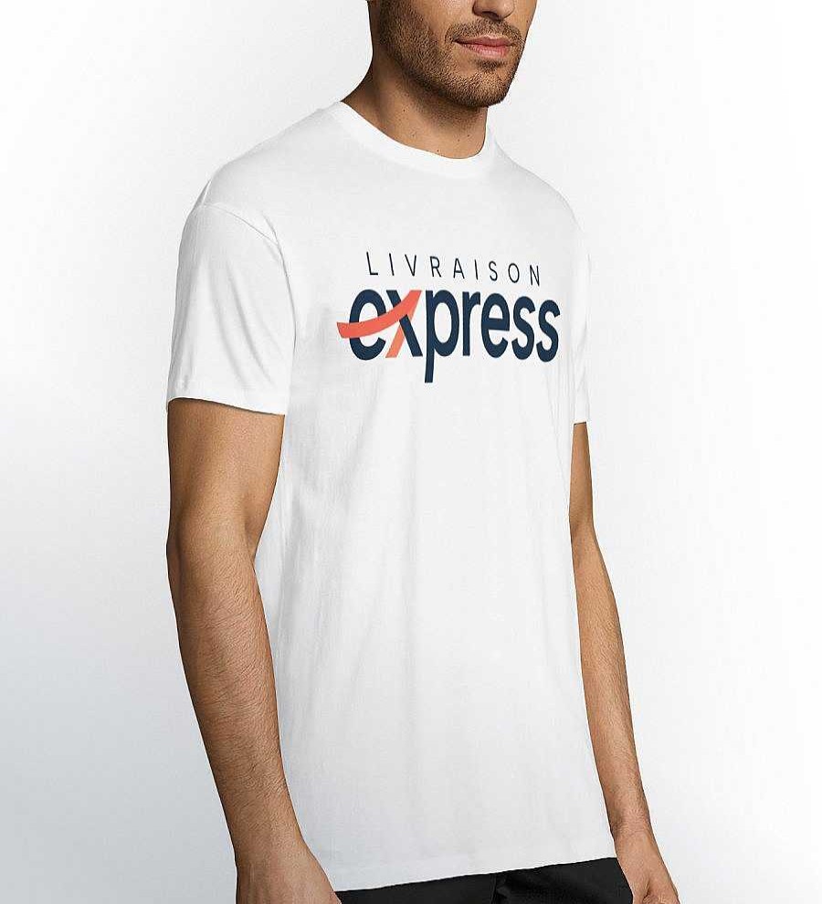 Vetements Mister Tee | T Shirt Personnalise Livraison Express White