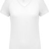 Vetements ProAct | T-Shirt De Sport Manches Courtes Col V Femme White