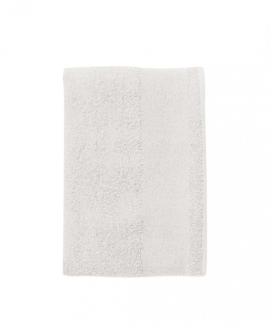 Accessories Mister Tee | Serviette De Bain Island A Personnaliser Blanc