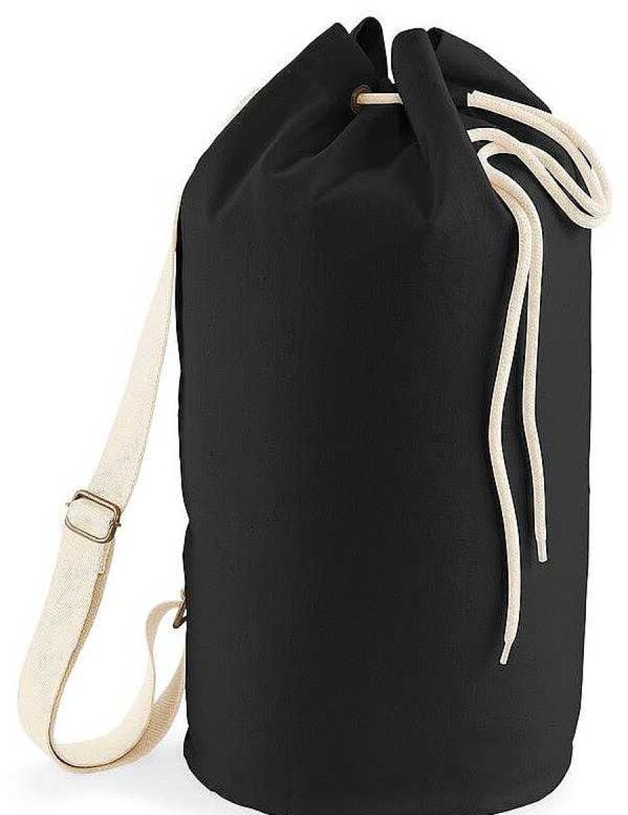 Accessories Westford Mill | Sac Matelot En Coton Bio A Personnaliser Black