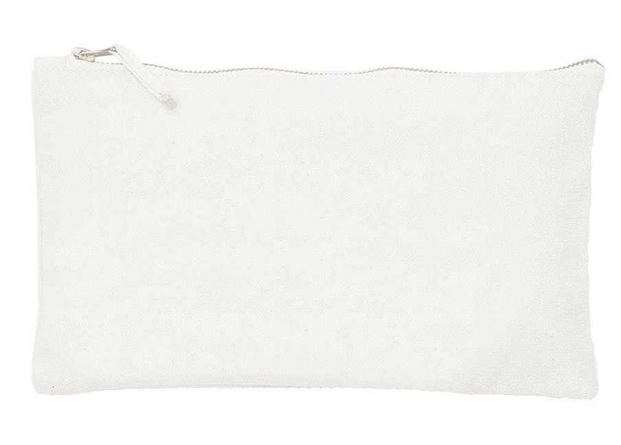 Accessories Westford Mill | Pochette En Coton A Personnaliser Off White