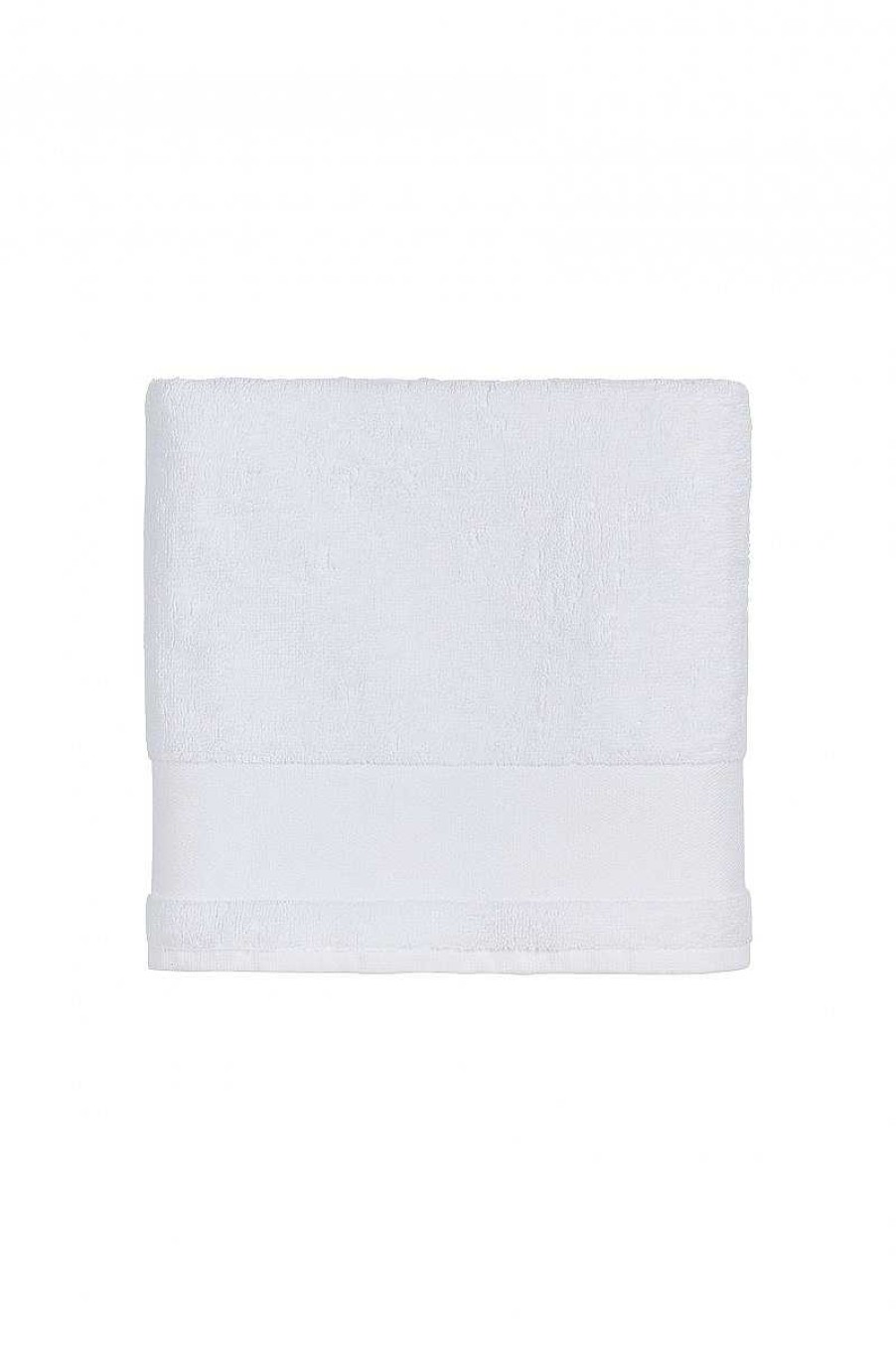 Accessories Mister Tee | Serviette De Bain Peninsula A Personnaliser Blanc