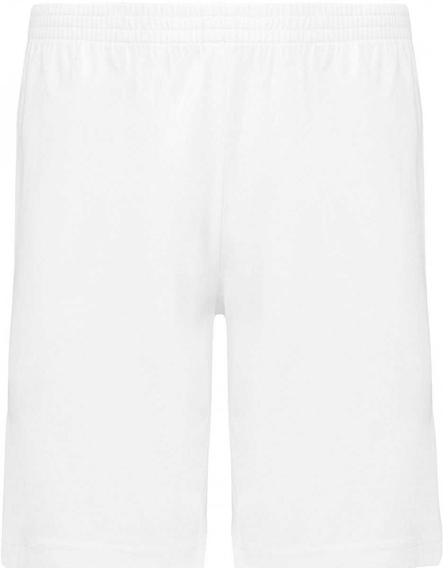 Sport ProAct | Short Jogging Pour Homme A Personnaliser White