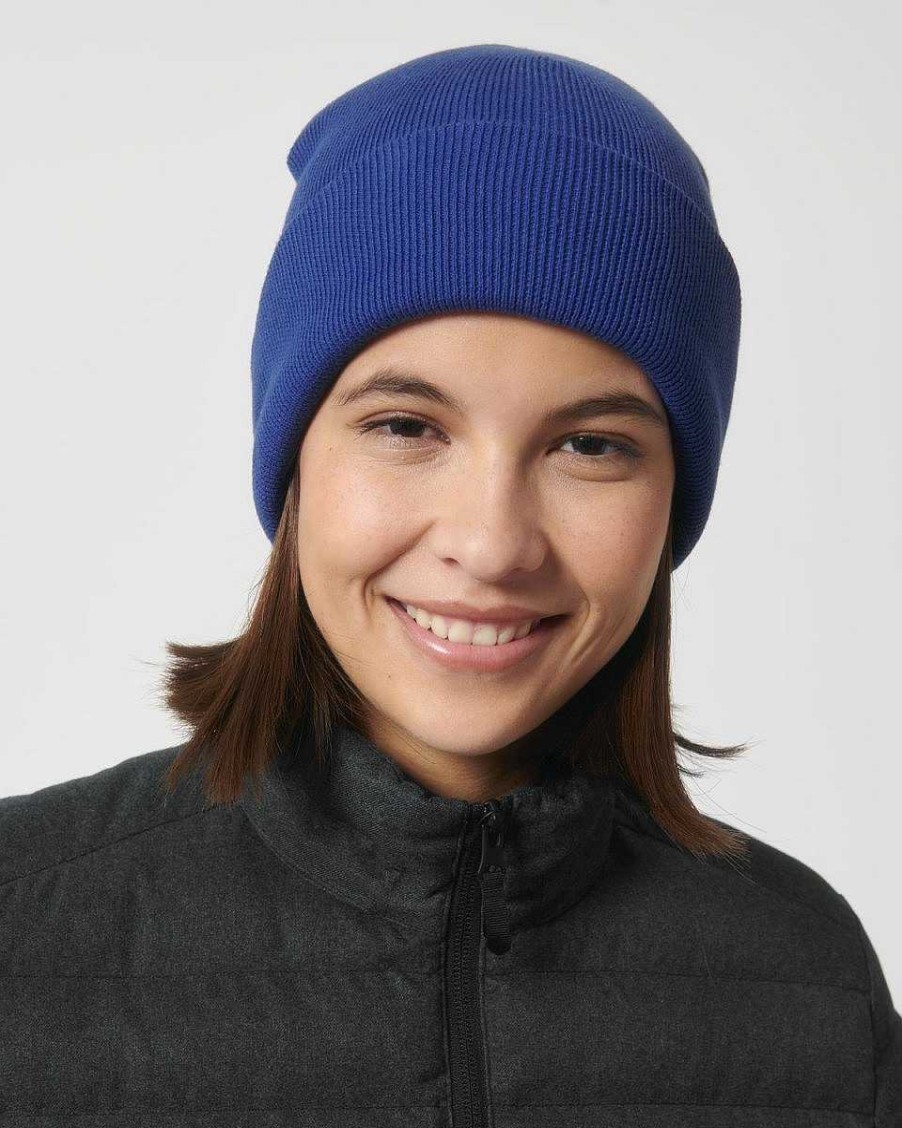 Accessories Stanley / Stella | Bonnet Rib Beanie Worker Blue