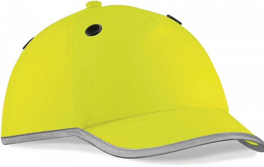 Accessories Beechfield | Hi-Viz Bump Cap Casquette De Protection En 812 Fluorescent Orange