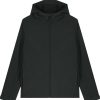 Vetements Stanley / Stella | Softshell Discoverer Homme A Capuche Personnalisable Black