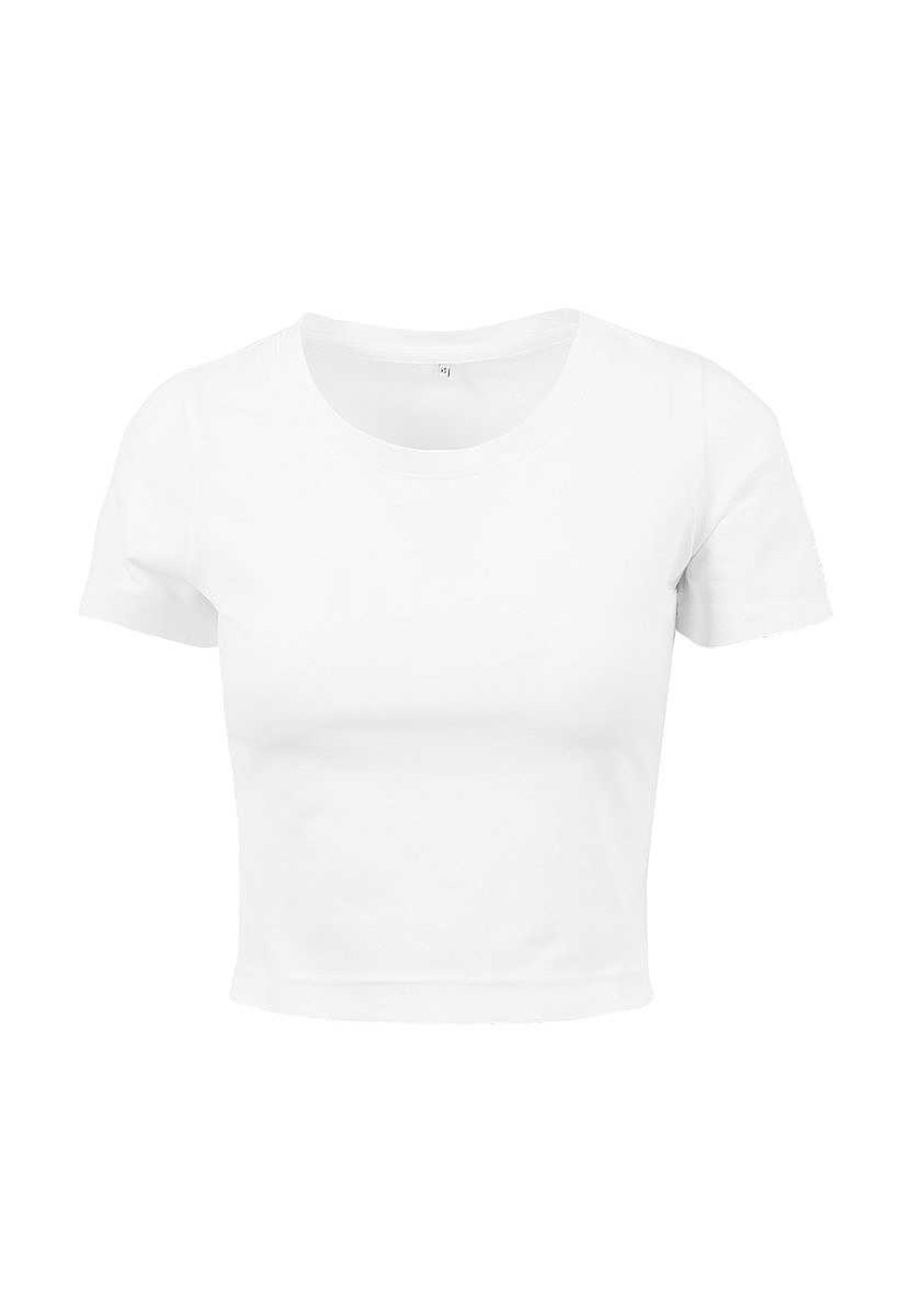 Vetements Build Your Brand | T Shirt Crop Top A Personnaliser White