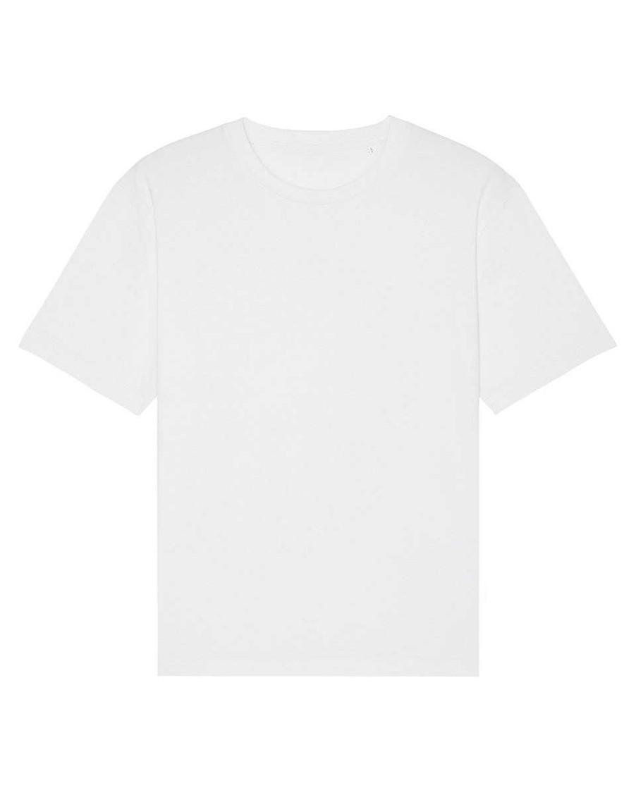 Vetements Stanley / Stella | T Shirt Bio Ample Unisexe - Fuser White