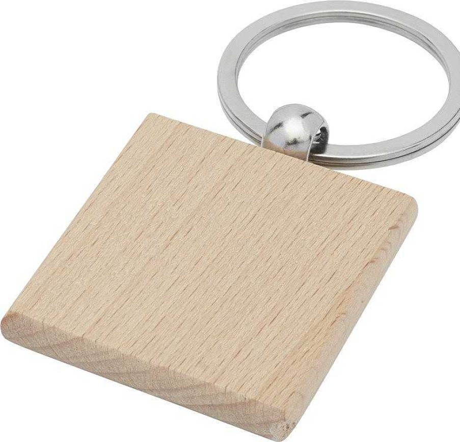 Accessories Bullet | Porte-Cles Personnalisable En Bois