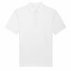 Vetements Stanley / Stella | Polo Unisexe En Coton Bio A Personnaliser - Prepster White