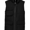 Vetements WK. Designed To Work | Bodywarmer Matelasse Multipoches Black