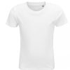 Vetements Sol's | T-Shirt Enfant En Coton Bio A Personnaliser Blanc