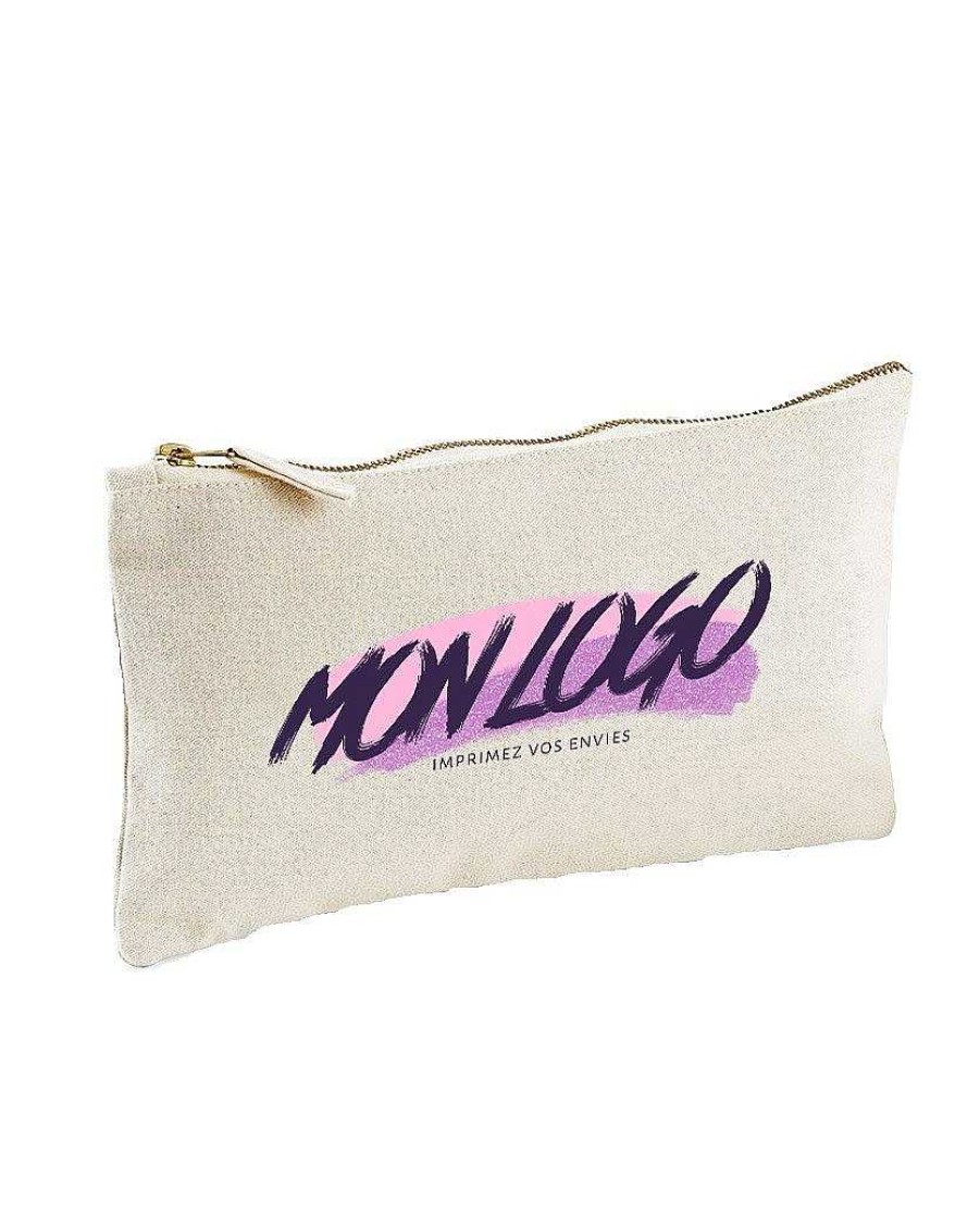 Accessories Westford Mill | Pochette En Coton A Personnaliser Off White