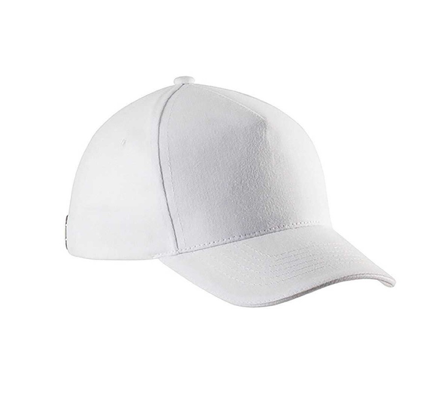 Accessories K-up | Casquette Enfant Avec Lisere Contraste Personnalisable White