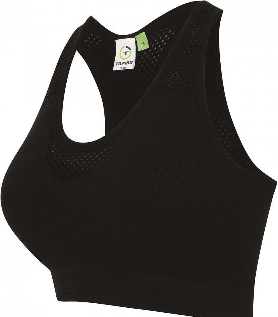 Sport Tombo | Brassiere De Sport A Personnaliser Black