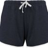 Sport ProAct | Short De Sport Femme Personnalisable Black / Heather Grey