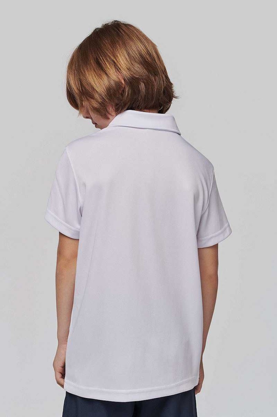 Sport ProAct | Polo Sport Manches Courtes Enfant White