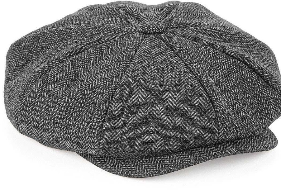 Accessories Beechfield | Casquette Gavroche - Heritage Charcoal