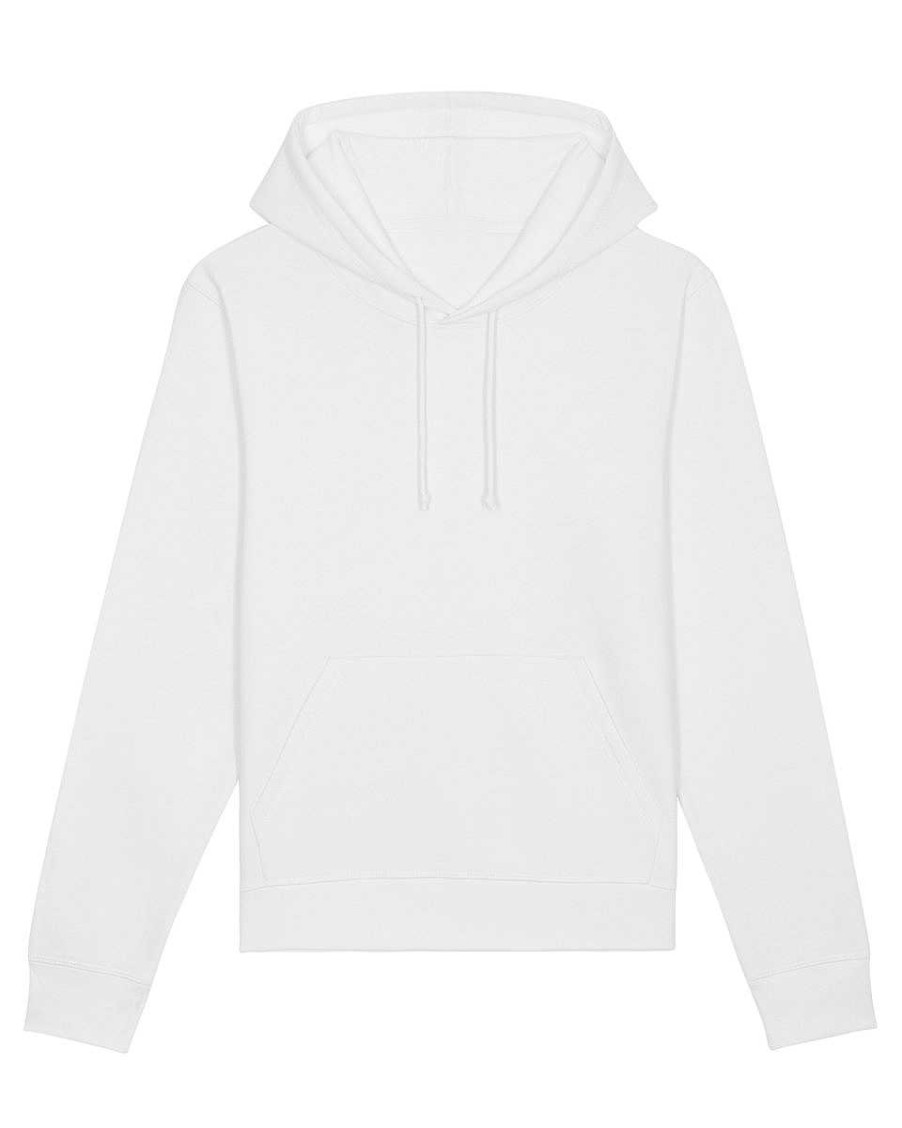 Vetements Stanley / Stella | Sweat Personnalise A Capuche En Coton Bio - Drummer White