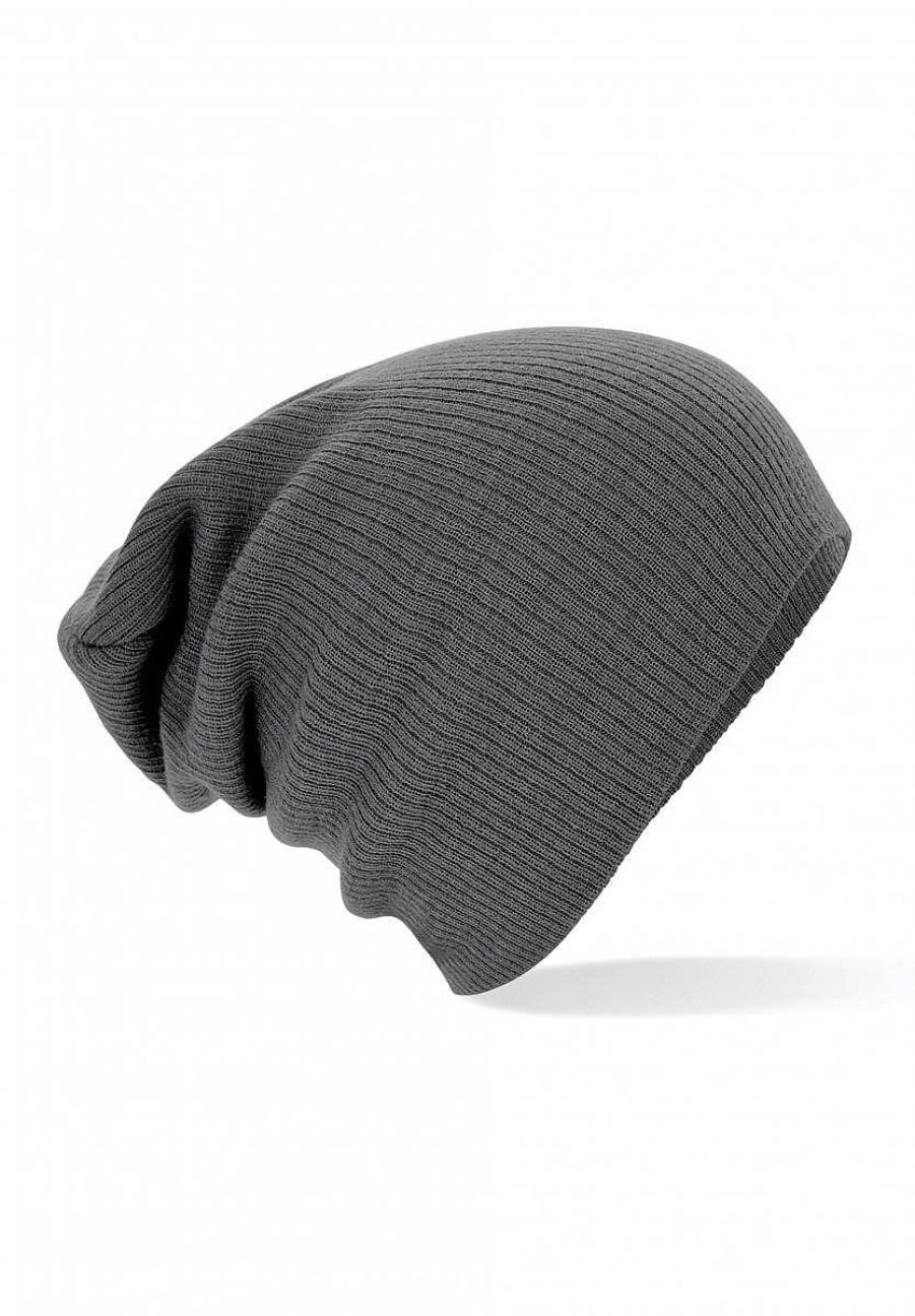 Accessories Beechfield | Slouch Beanie Bonnet Beanie Black