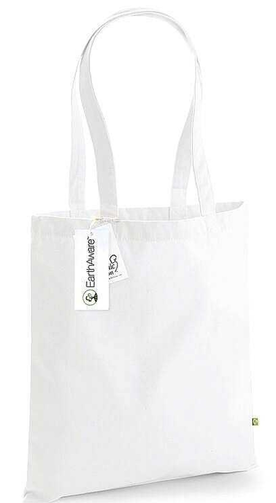 Accessories Westford Mill | Tote Bag Personnalise En Coton Bio White