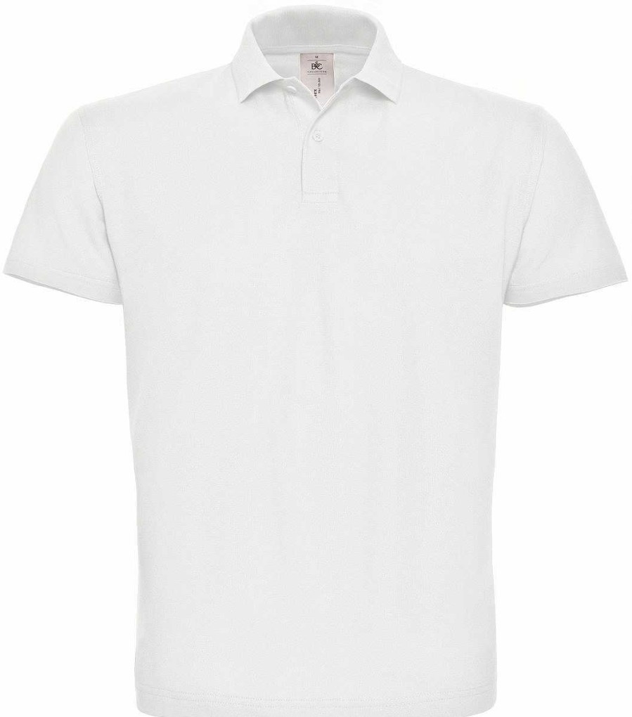 Vetements B&C | Polo Homme Pas Cher A Personnaliser White