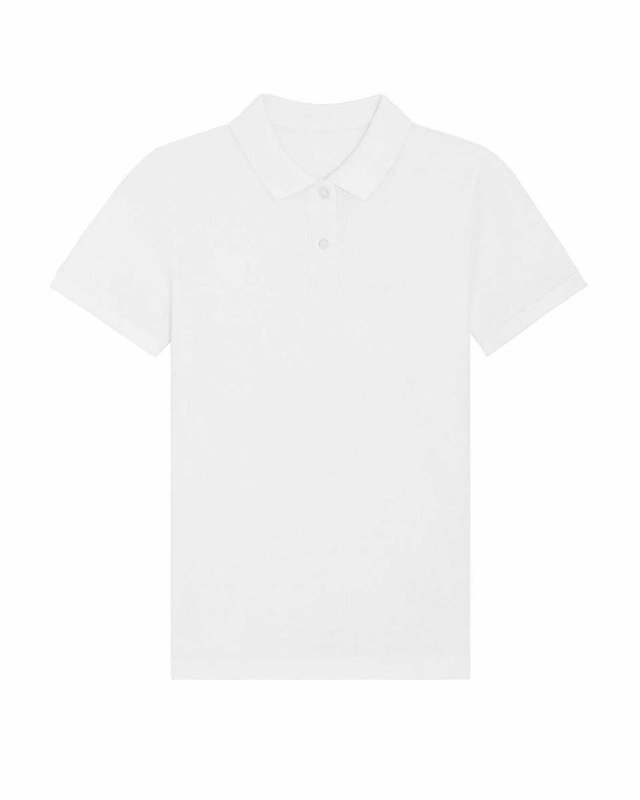 Vetements Stanley / Stella | Polo Femme En Coton Bio A Personnaliser - Elliser White