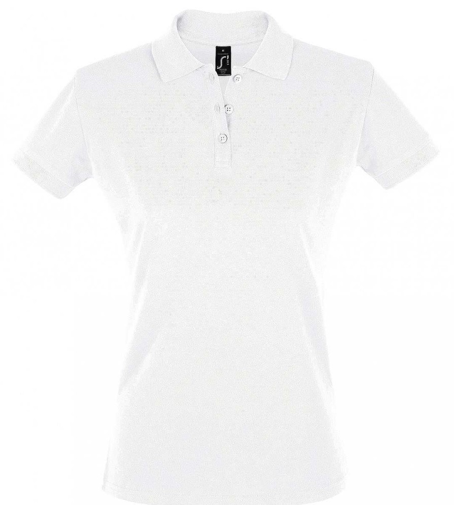 Vetements Sol's | Polo Femme Personnalise - Perfect Women Blanc