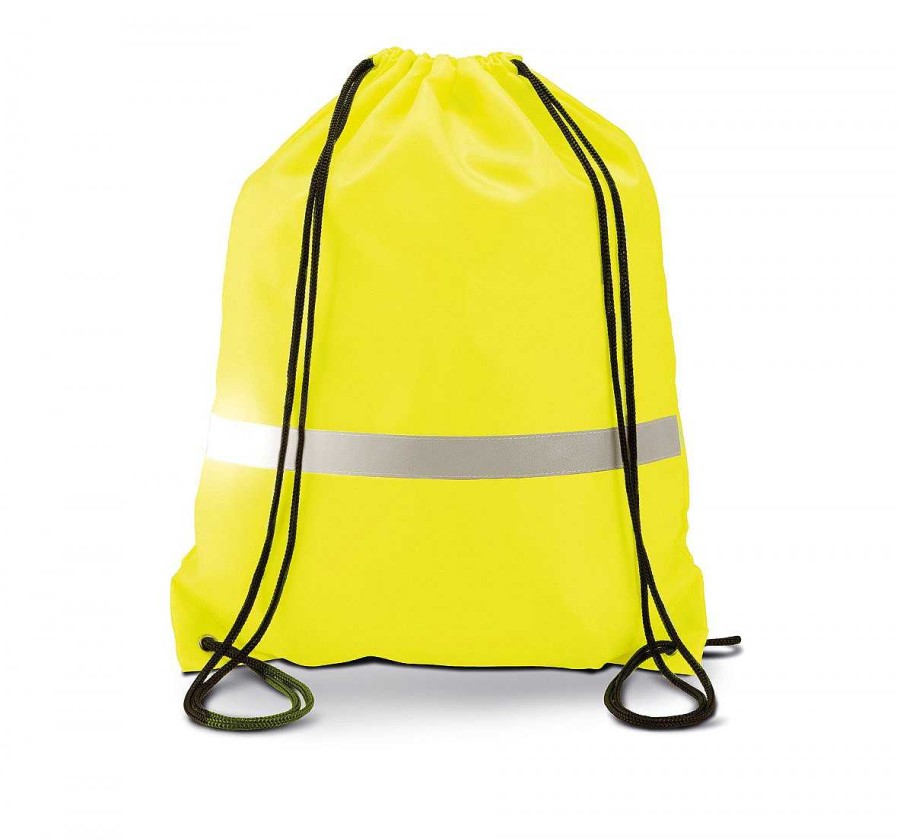 Sport Kimood | Sac A Dos Fluo Haute Visibilite Fluorescent Orange