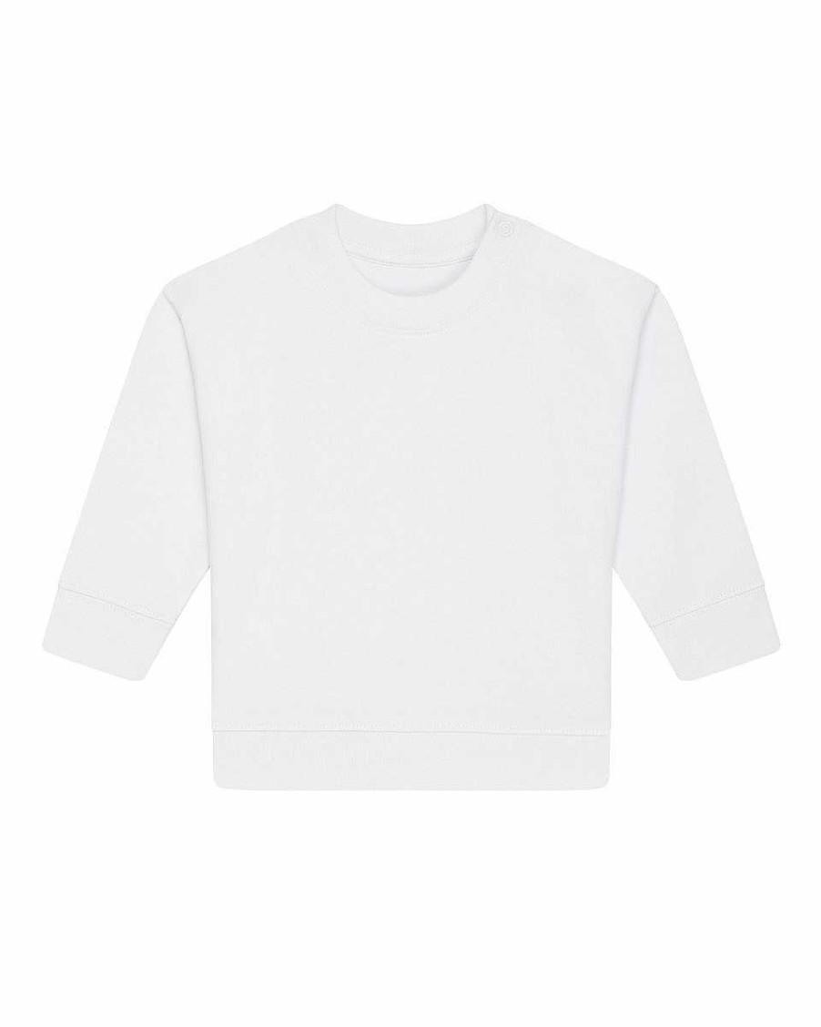 Vetements Stanley / Stella | Pull Bebe Personnalise En Coton Bio - Baby Changer White