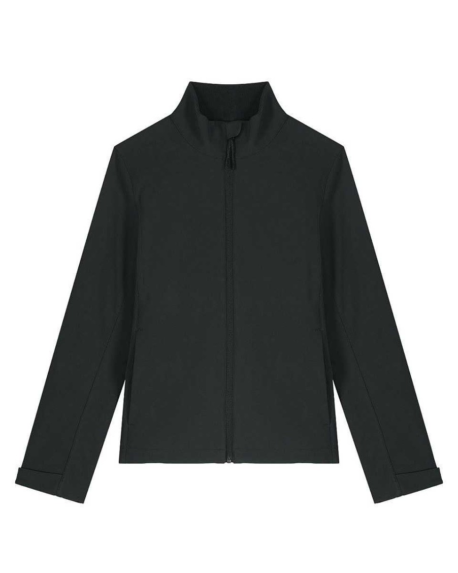 Vetements Stanley / Stella | Softshell Navigator Femme A Personnaliser Black