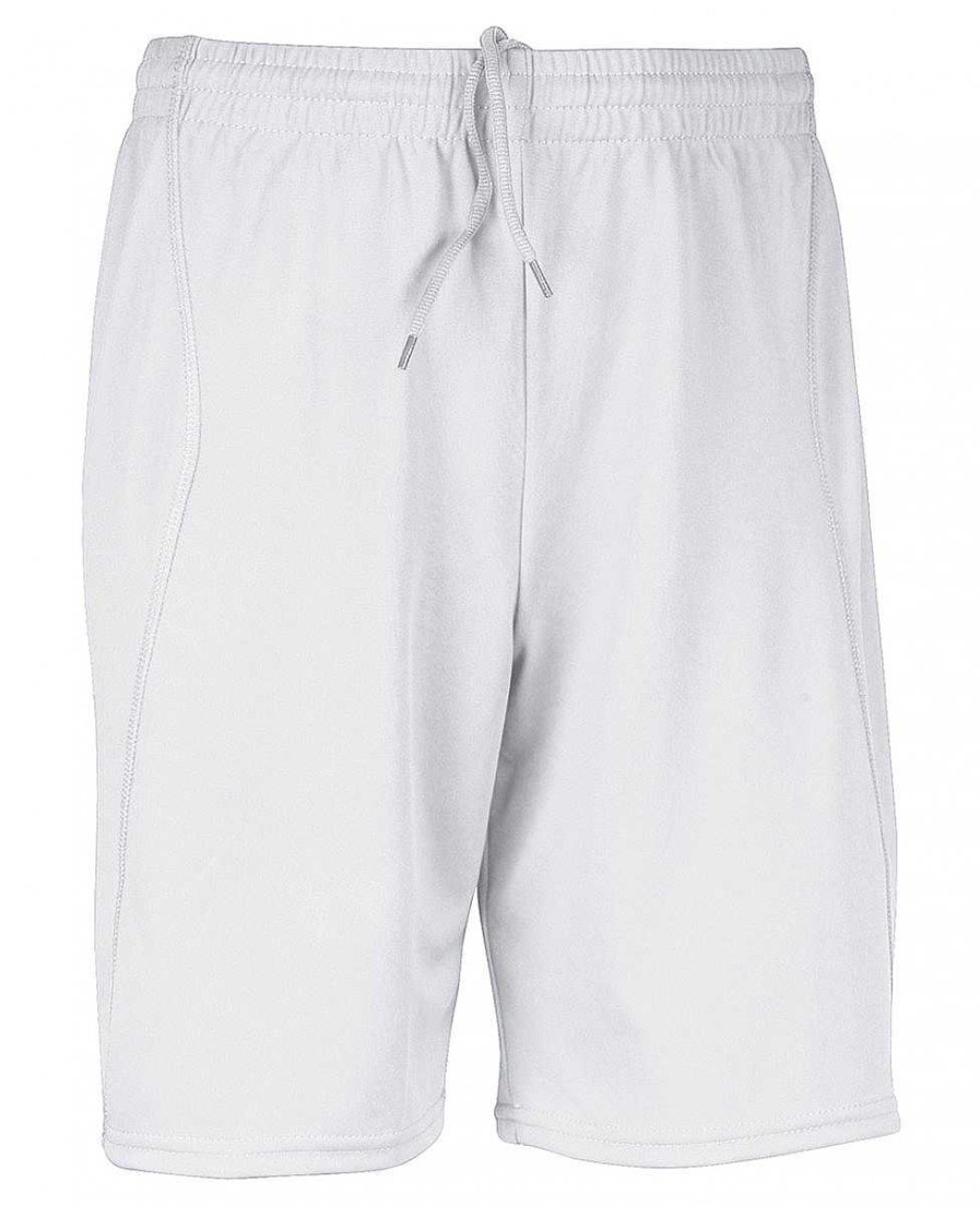 Sport ProAct | Short De Foot Pour Enfant A Personnaliser White