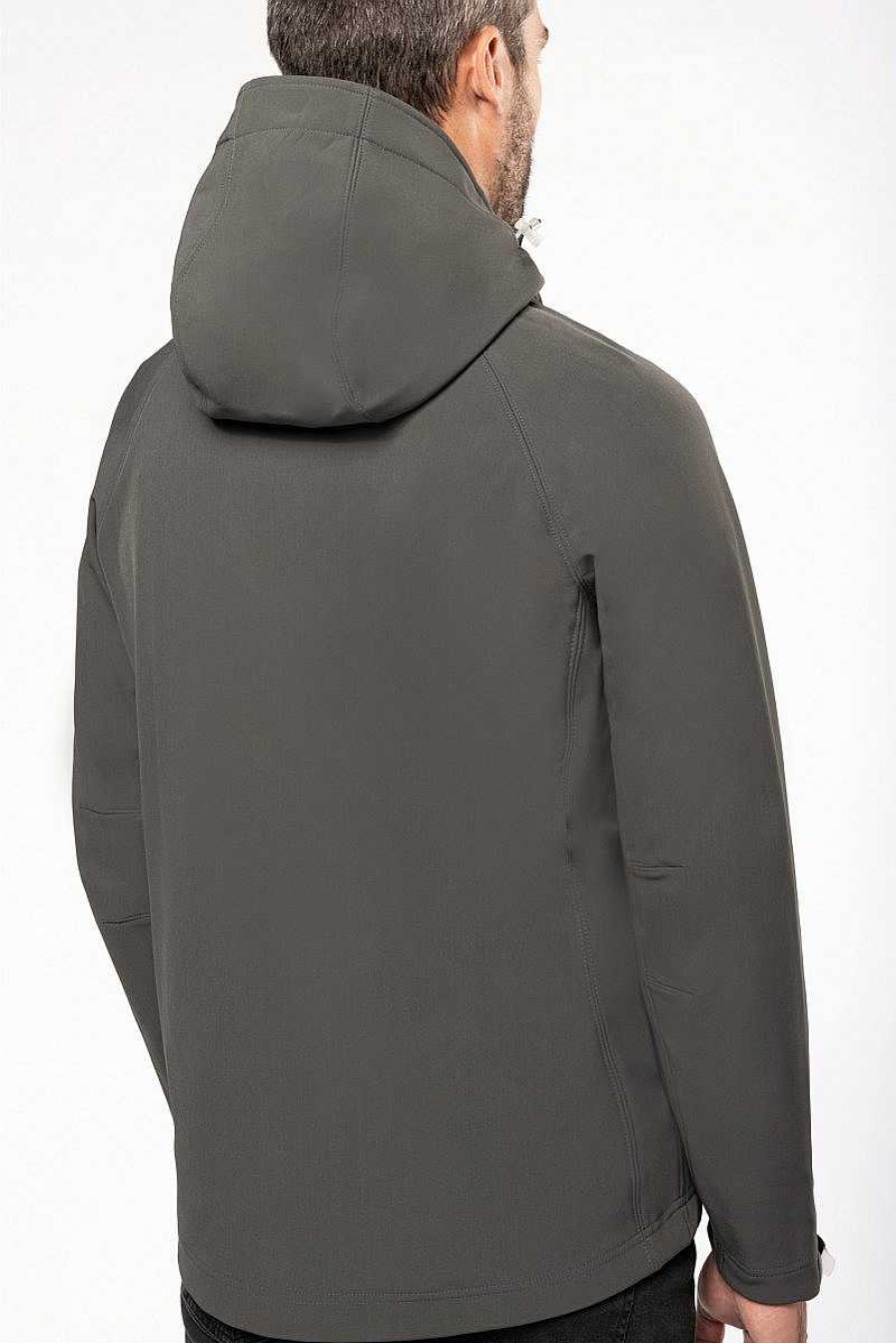 Vetements Kariban | Veste Personnalisee - Capuche Amovible Black