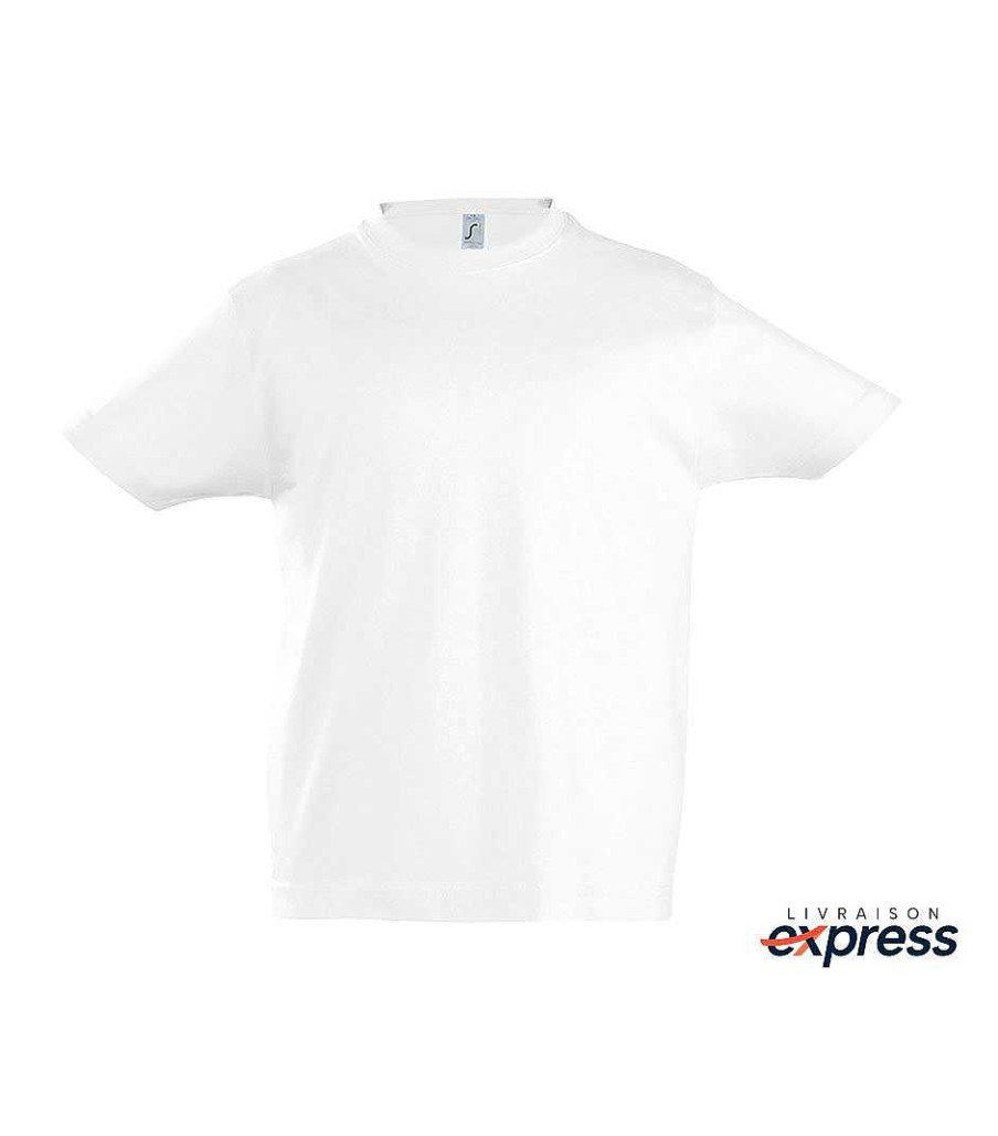 Vetements Mister Tee | T-Shirt Enfant A Personnaliser Livraison Express White