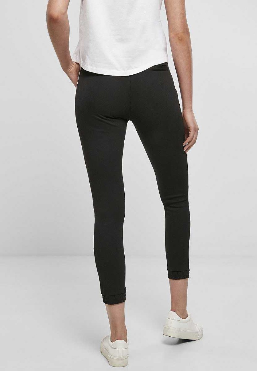 Sport Build Your Brand | Pantalon Jogging Femme Personnalisable - Bande Contrastee