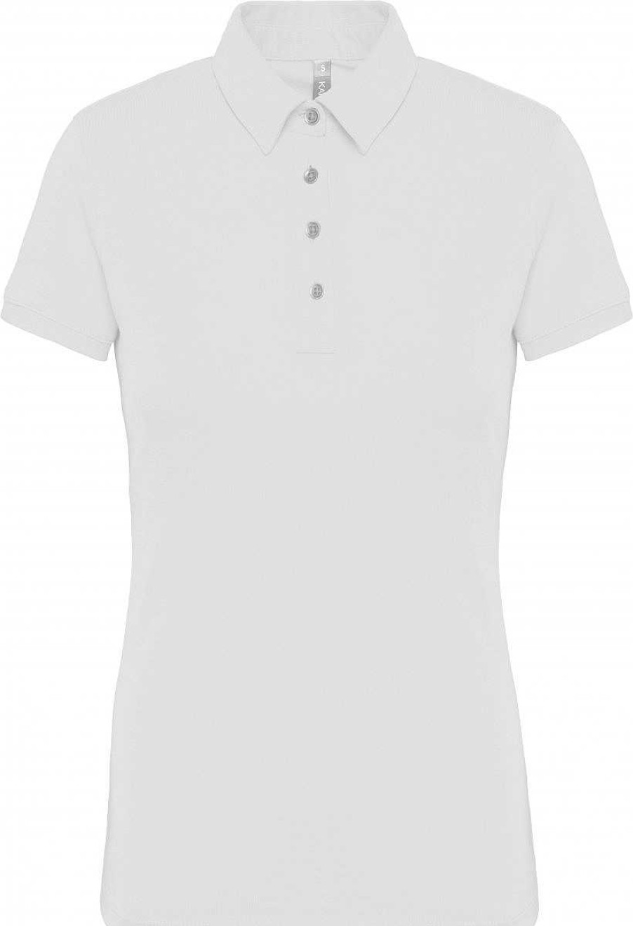 Vetements Kariban | Polo Jersey Femme A Personnaliser White